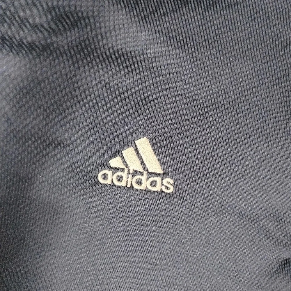 Adidas 1/4 Zip Jacket Mens XL Blue UW Eau Claire Blugolds NCAA Football